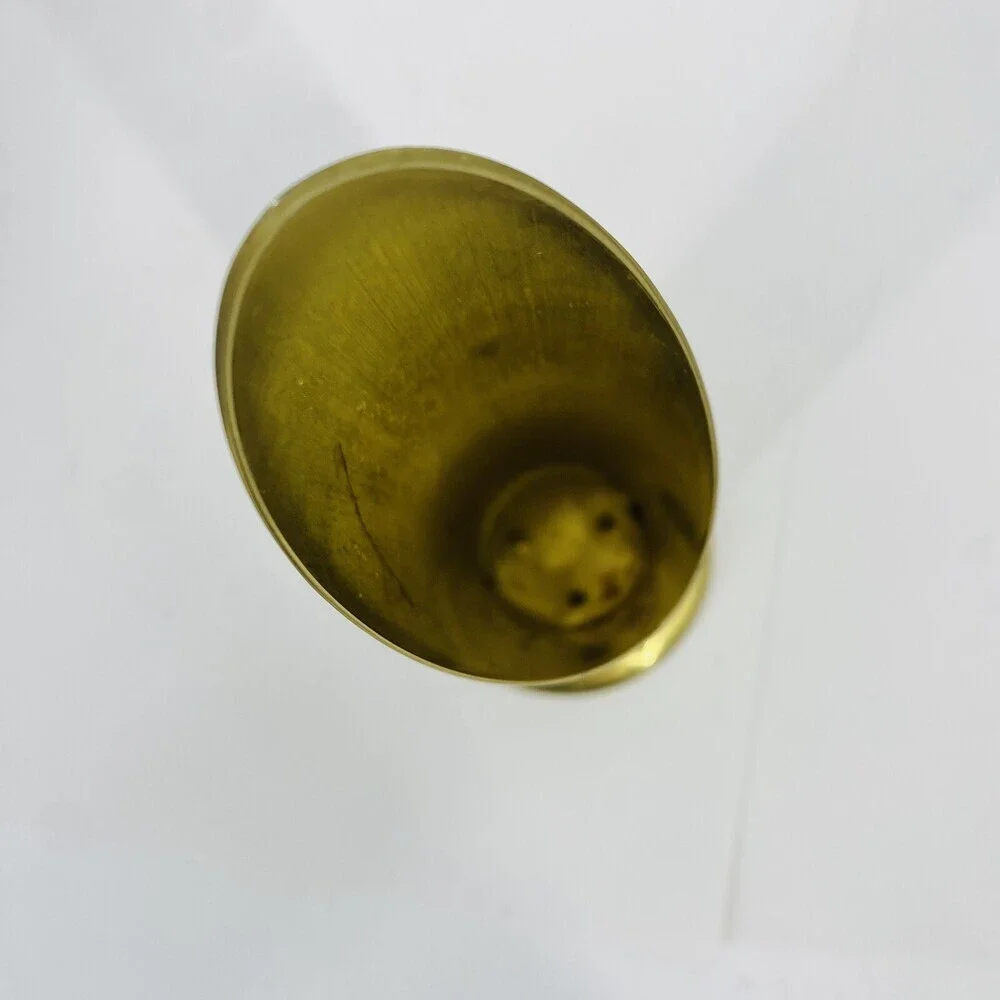 Vintage MCM Gatco Modernist Solid Brass 11
